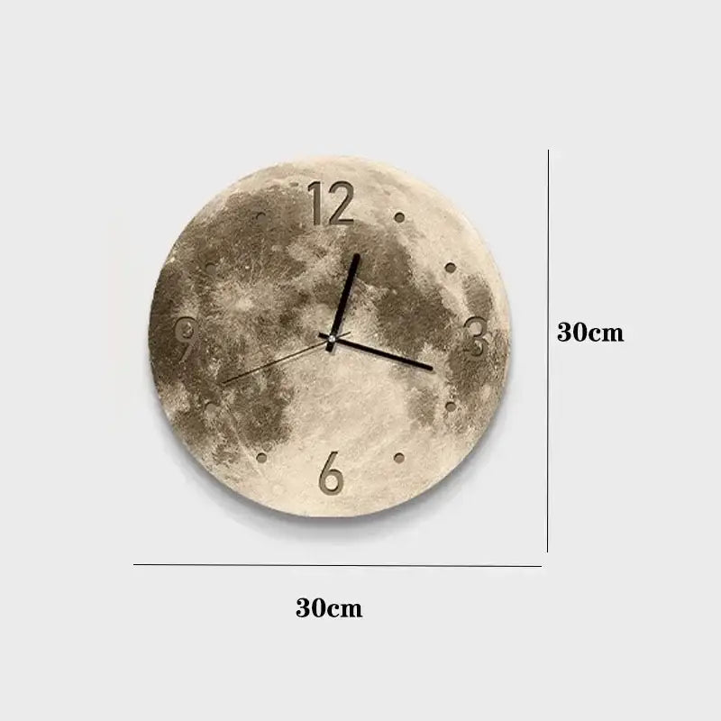 Moon LED Wall Clock