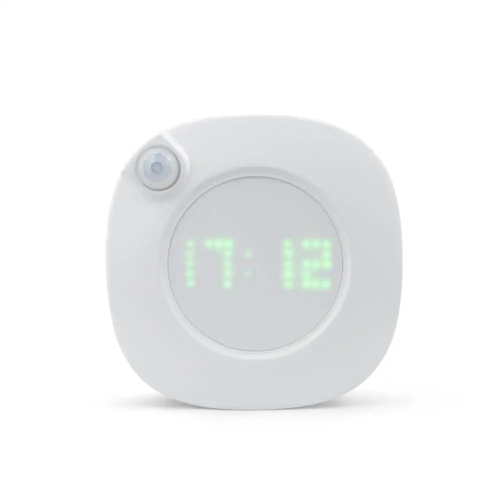 Motion-Activated Digital Wall Clock with LUMINOVA Display