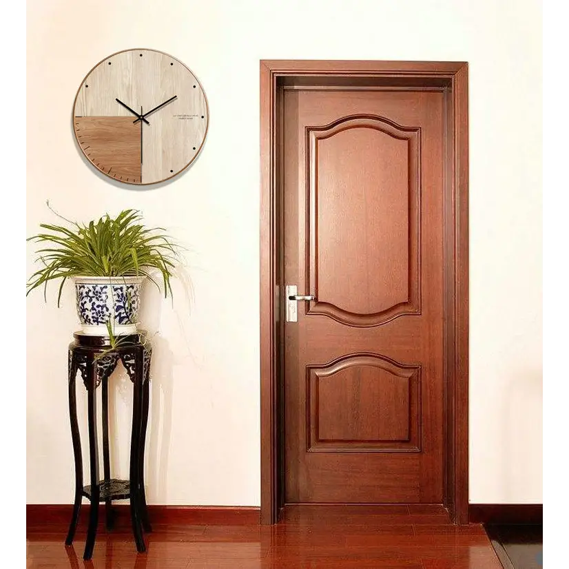 Natural Wood Wall Clock - wall clock