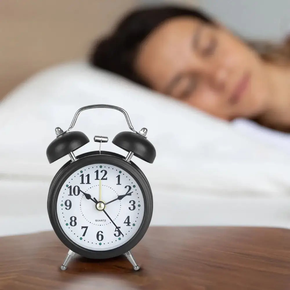 Quartz Retro Alarm Clock - wall clock