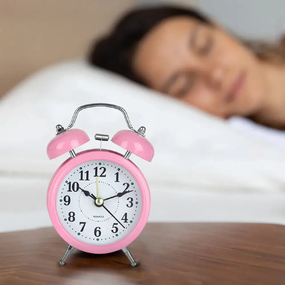 Quartz Retro Alarm Clock - wall clock