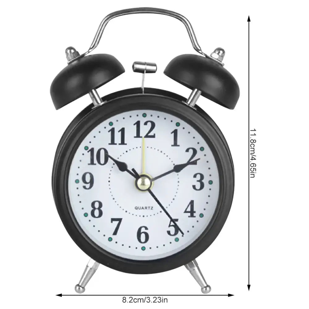 Quartz Retro Alarm Clock - wall clock