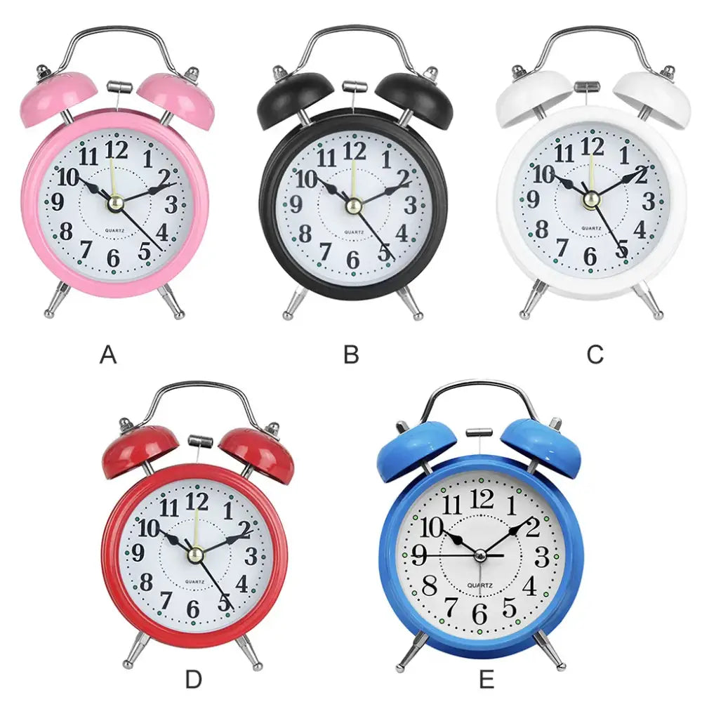 Quartz Retro Alarm Clock - wall clock