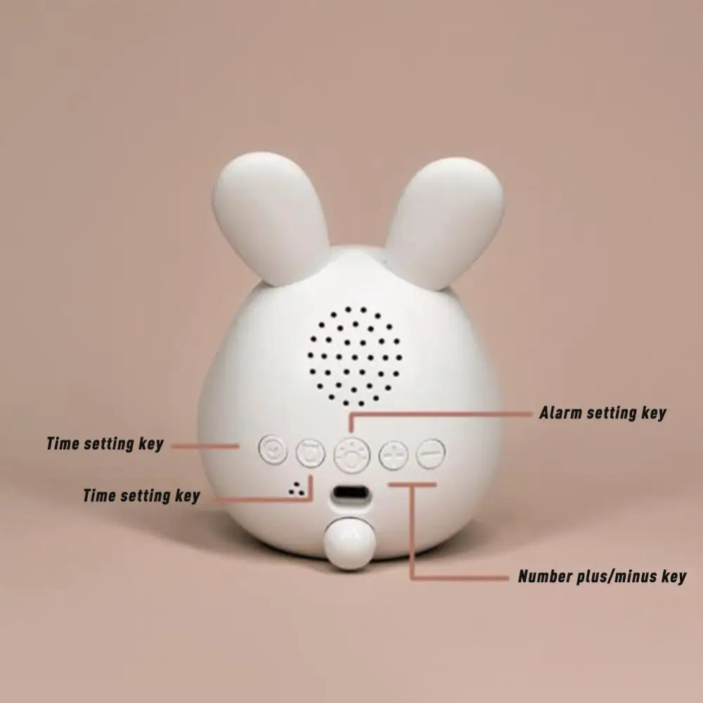 Rabbit Alarm Clock - wall clock