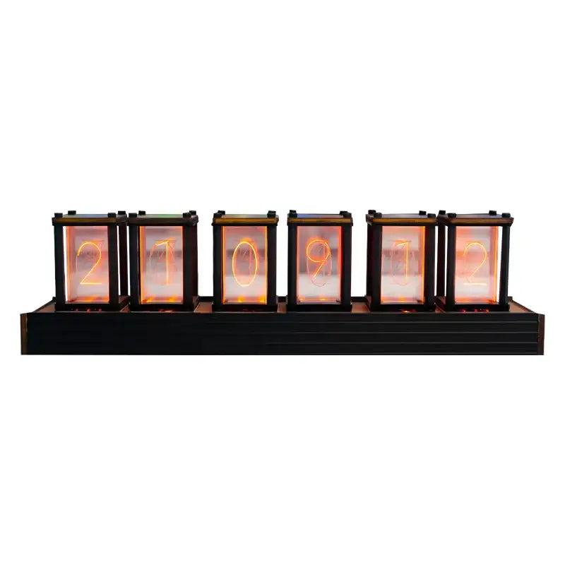 Retro Vintage Nixie Tube Clock - wall clock