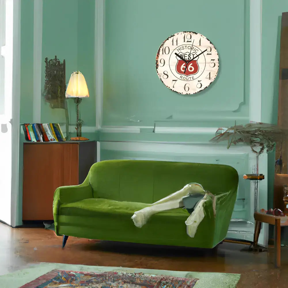 Route 66 Wall Clock - wall clock
