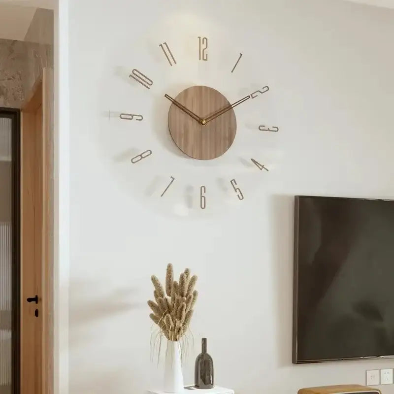 Scandinavian Style Silent Wall Clock