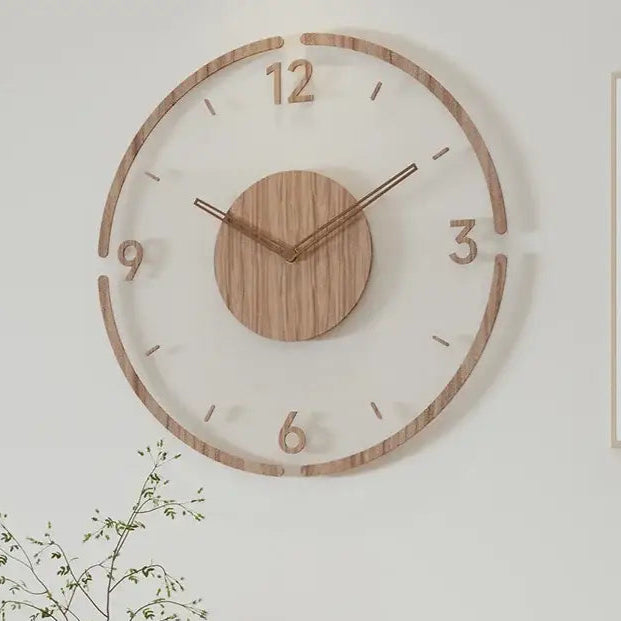 Scandinavian Style Silent Wall Clock