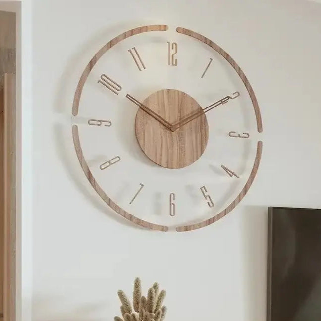 Scandinavian Style Silent Wall Clock