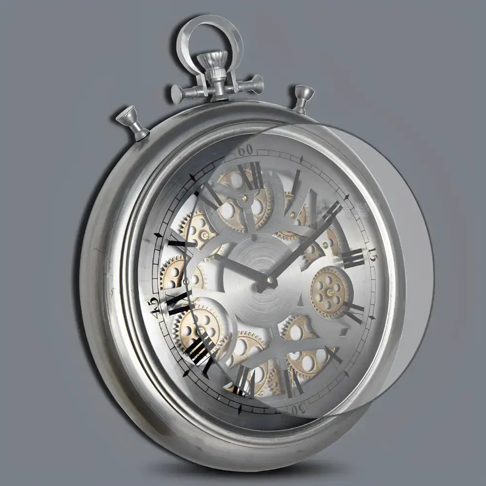 Steampunk Pocket Watch Gear Wall Clock - wall clock