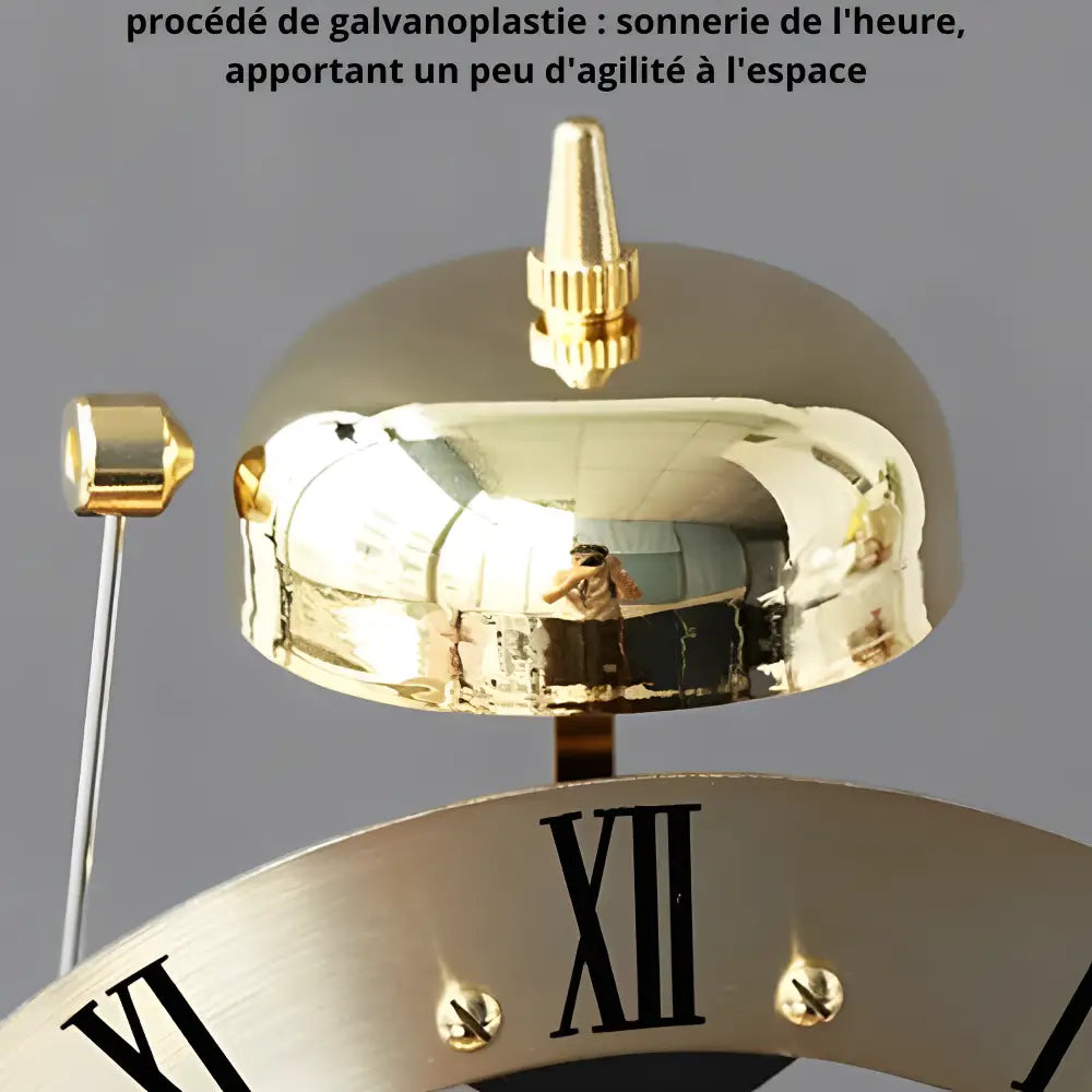 Tempus Machina Mechanical Tabletop Clock with LED Night Light