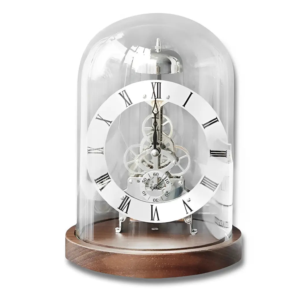 Tempus Machina Mechanical Tabletop Clock with LED Night Light