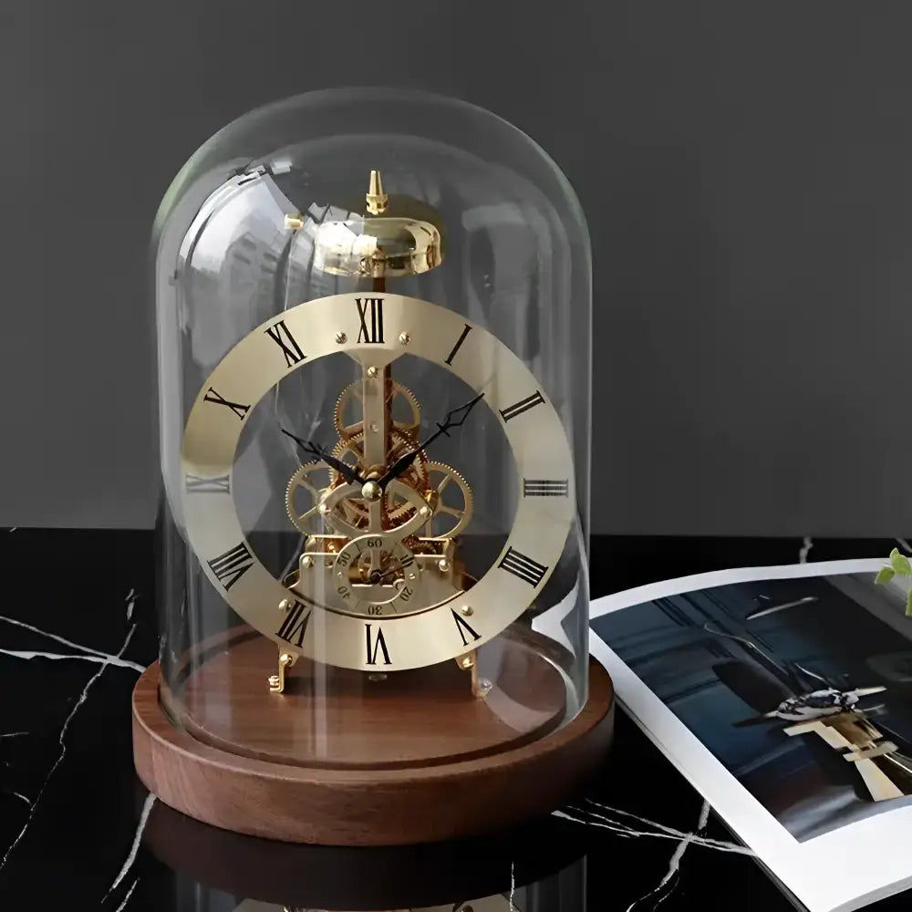 Unique Tabletop Clock - Or - wall clock