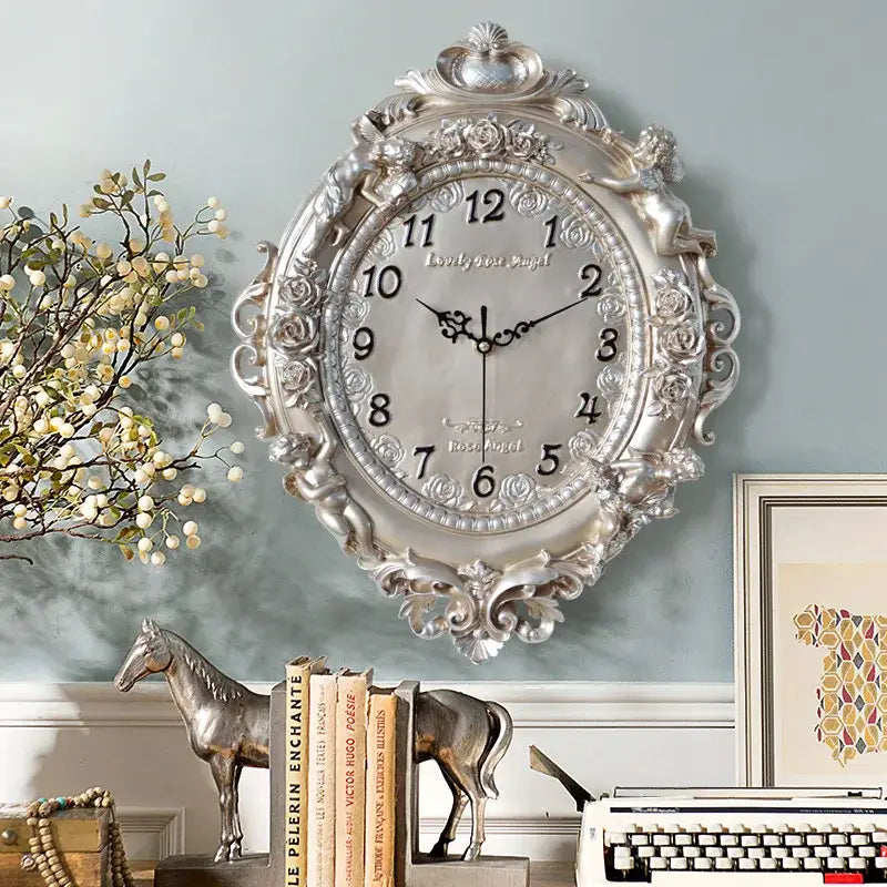 Vintage Baroque Wall Clock