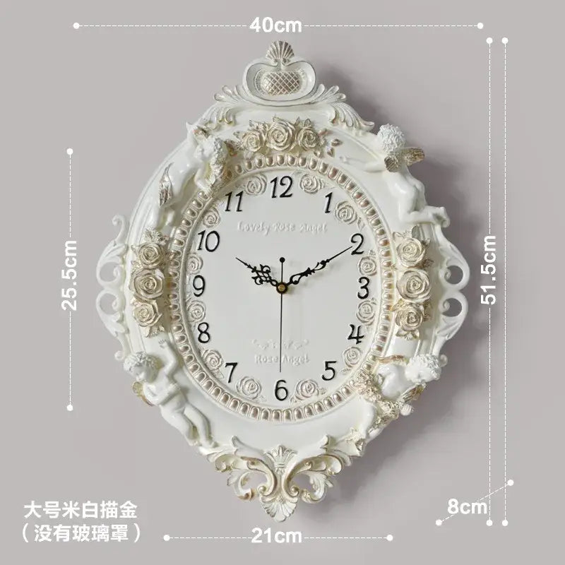 Vintage Baroque Wall Clock - Style 5 / other