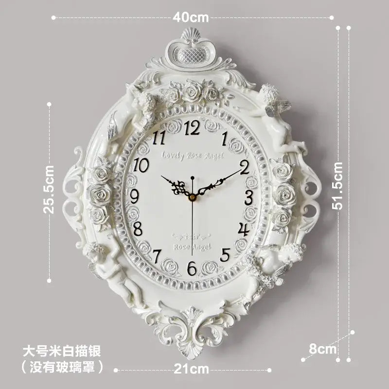 Vintage Baroque Wall Clock - Style 6 / other