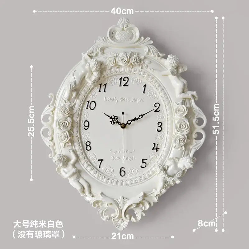 Vintage Baroque Wall Clock - Style 8 / other