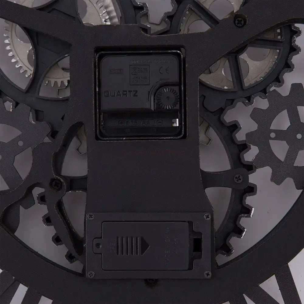 Vintage Gear Mechanism Wall Clock - wall clock