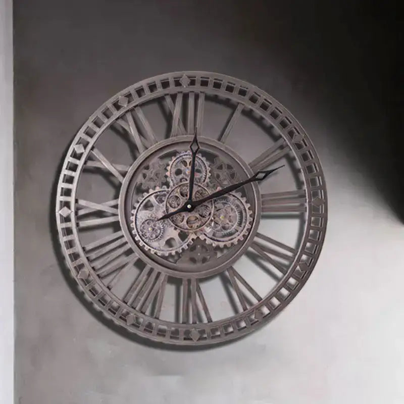 Vintage Gear Mechanism Wall Clock - wall clock