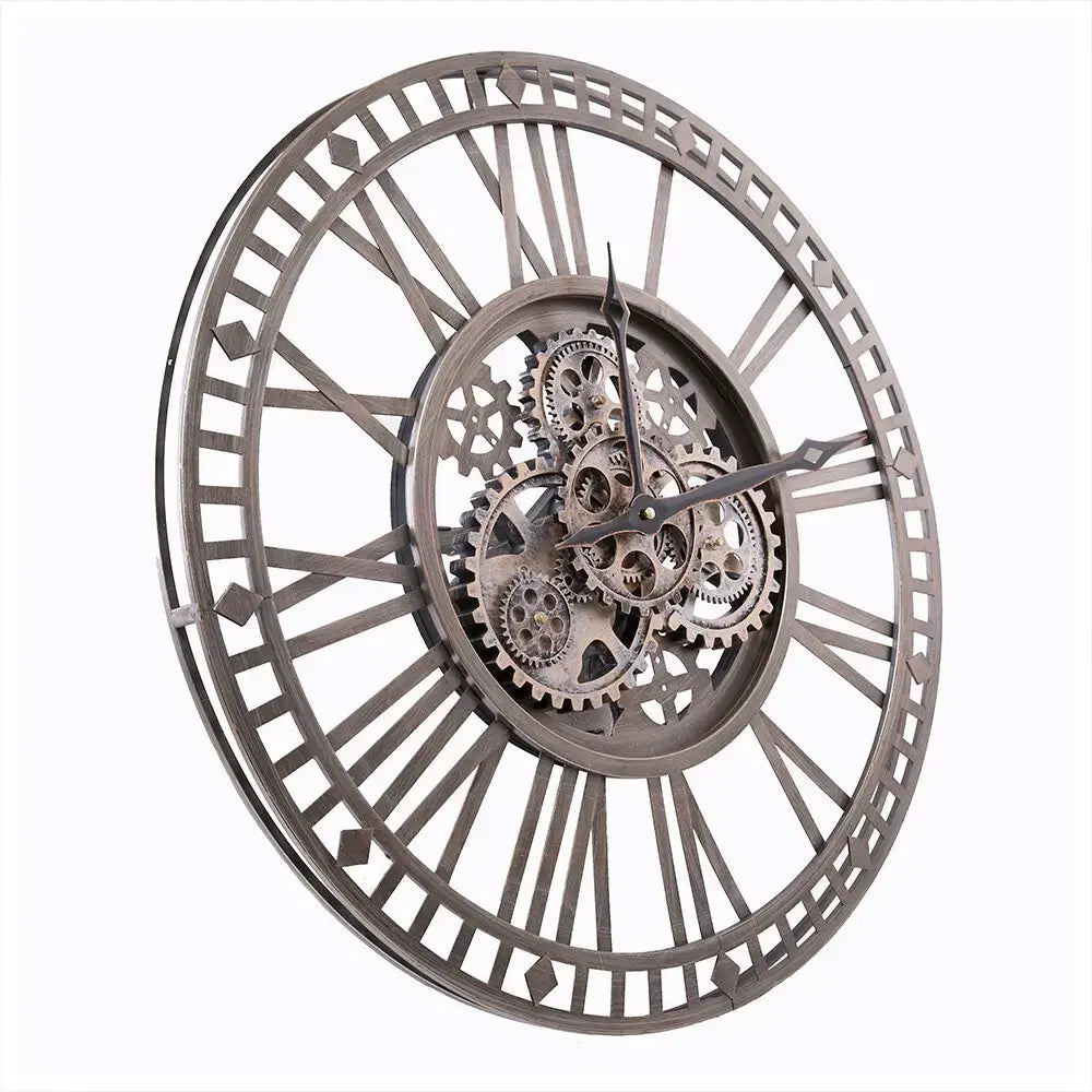 Vintage Gear Mechanism Wall Clock - wall clock