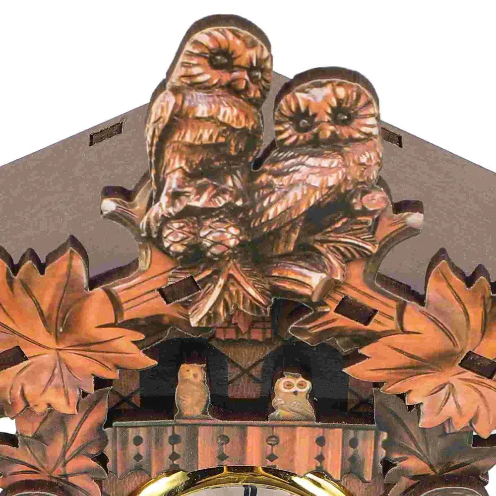 Vintage Owl Cuckoo Clock - 22.5x15.5cm - Cuckoo Clock