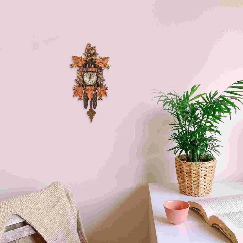 Vintage Owl Cuckoo Clock - 22.5x15.5cm - Cuckoo Clock