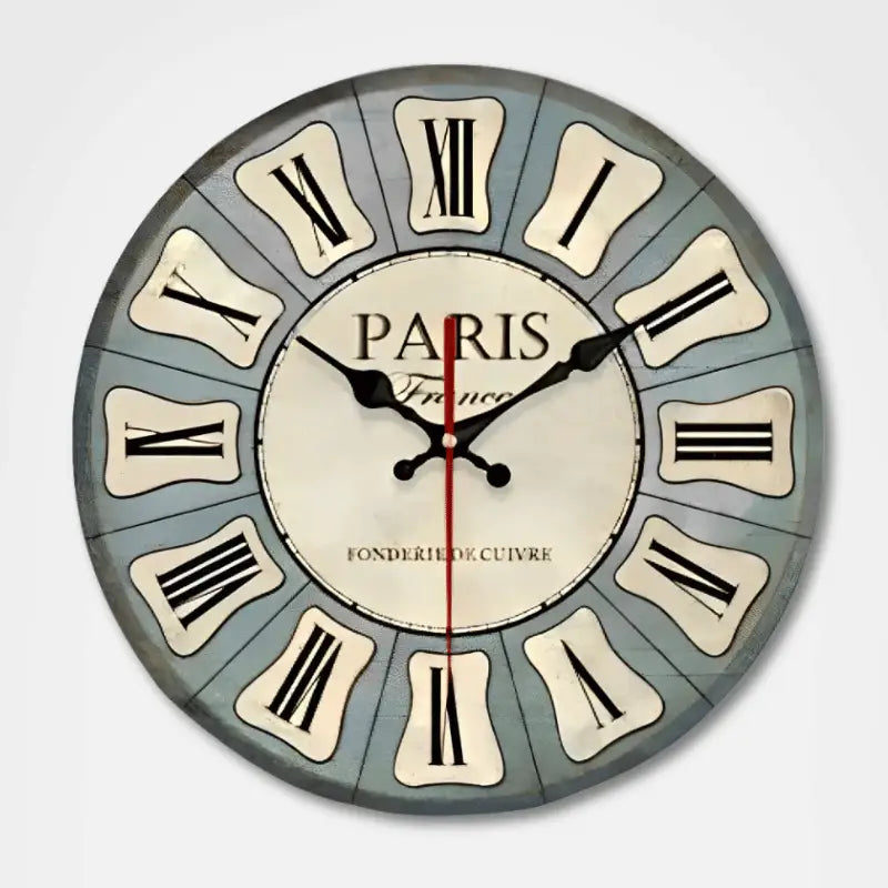 Vintage Paris Wall Clock - wall clock