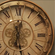 Vintage Steampunk Gear Wall Clock - wall clock