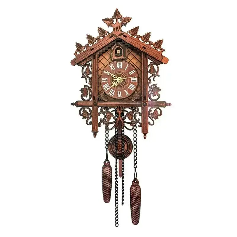Vintage Wooden Cuckoo Clock - Marron - Cuckoo Clock