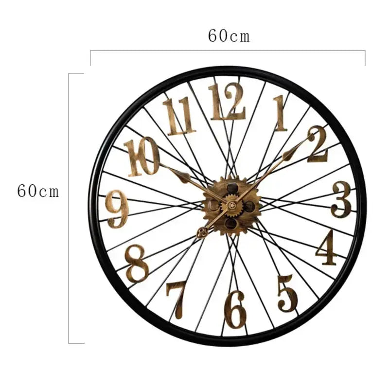Wheel Wall Clock - wall clock