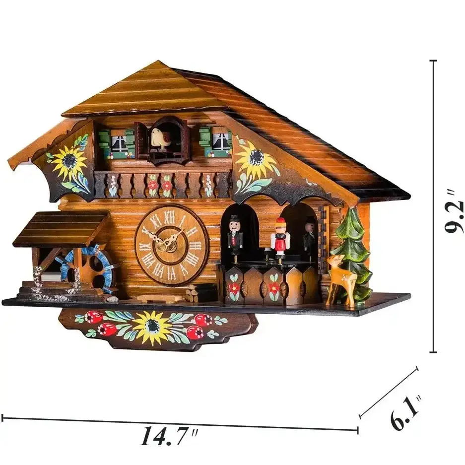 Wooden Chalet Cuckoo Clock - Cuckoo Clock