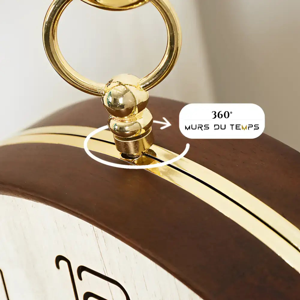 Wooden Double-Sided Clock - wall clock